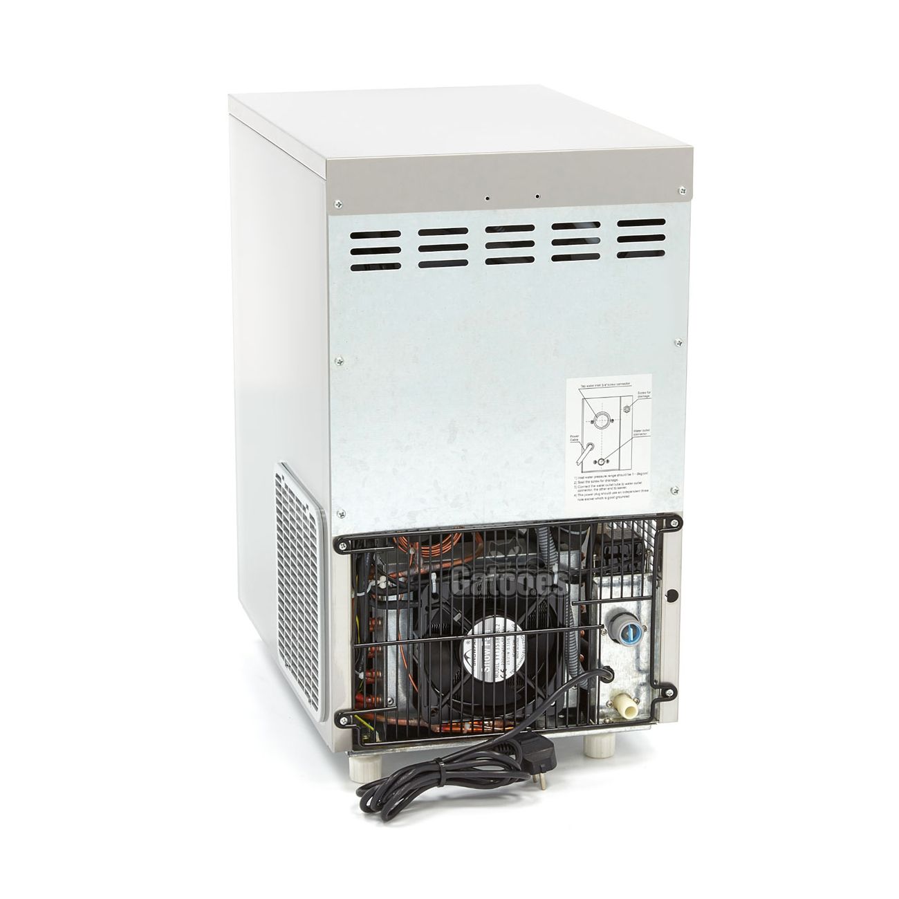 Vista trasera Máquina de hacer Hielo Profesional Cube 24 (OUTLET Reacondicionado)