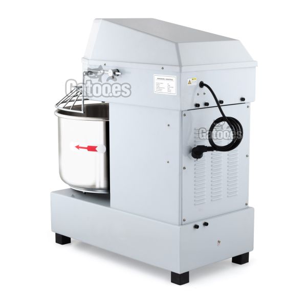 Vista trasera Amasadora Espiral de 32 litros Malka KL32 (OUTLET Reacondicionado)