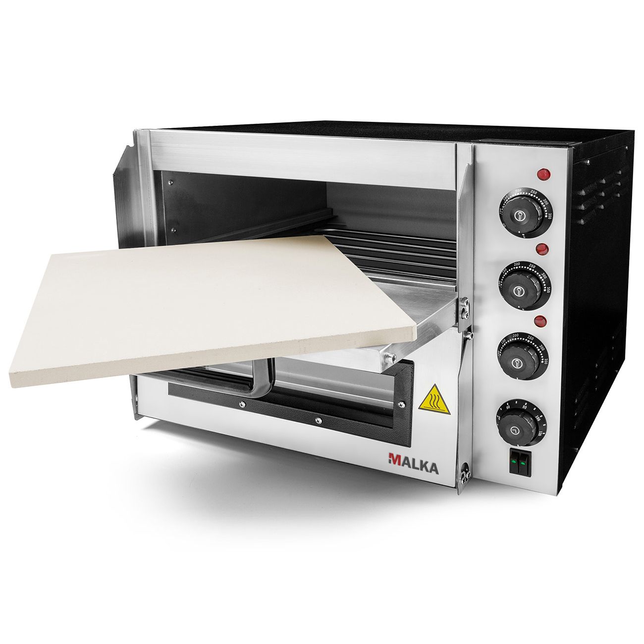 Horno para 2 Pizzas de 38 cm. Napoli 3822 (OUTLET Reacondicionado) con piedras refractarias