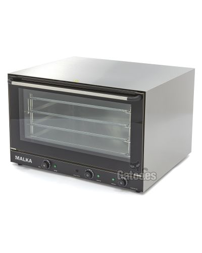 Horno Profesional Convección 116 litros. Con 4 bandejas de 60x40. Grill y Vapor. Malka