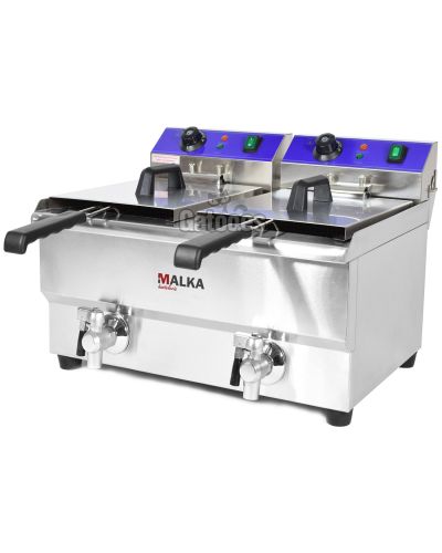 Freidora 16+16 litros Malka FED32
