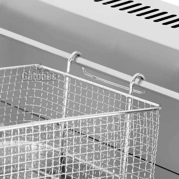 Detalle de Freidora de Gas 17 litros Malka FGS17