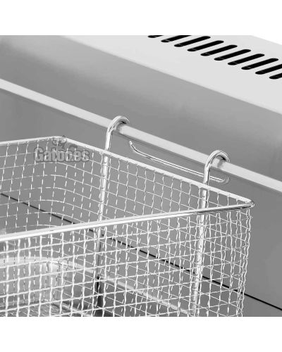 Detalle de Freidora de Gas 17 litros Malka FGS17 Detalle de Freidora de Gas 17 litros Malka FGS17