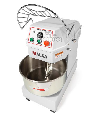 Amasadora Espiral 20 litros Malka KL20 abierta