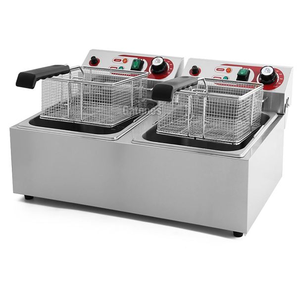 Freidora 7+7 litros Eltron