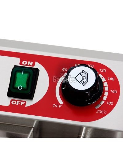 Mandos de la Freidora 14+14 litros Eltron