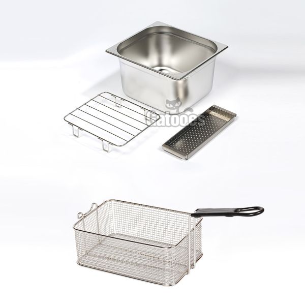 Accesorios de la Freidora Gas con Mueble 8 litros