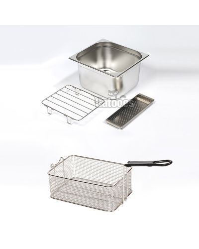 Accesorios de la Freidora Gas con Mueble 8 litros
