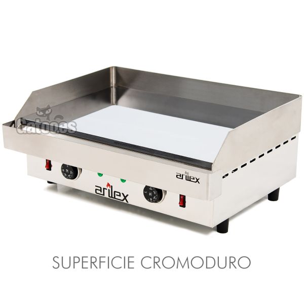 Plancha Eléctrica 60 cm - Placa Cromoduro