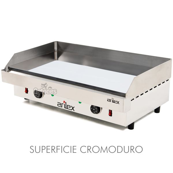 Plancha Eléctrica 80 cm - Placa Cromoduro