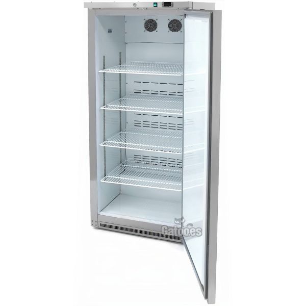 Frigorífico Vertical Profesional 600 litros - Abierto