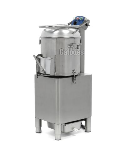 Pelador de Patatas Industrial para 20 Kg. PTX20. Con temporizador.
