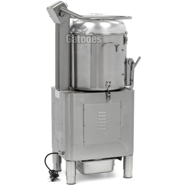 Pelador de Patatas Industrial para 20 Kg. PTX20. Con temporizador. Posterior