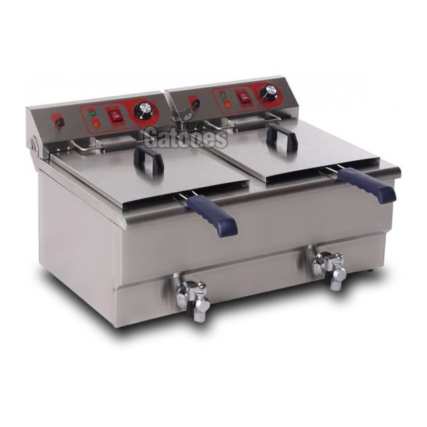 Freidora 12+12 litros Eltron