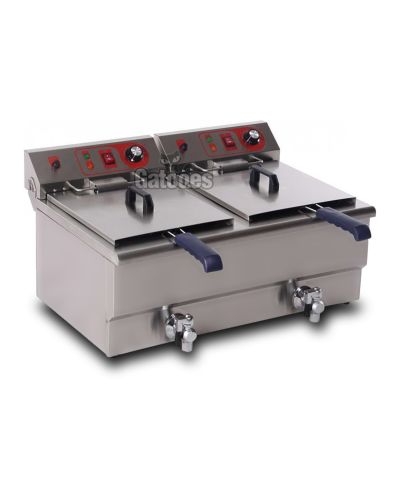 Freidora 12+12 litros Eltron