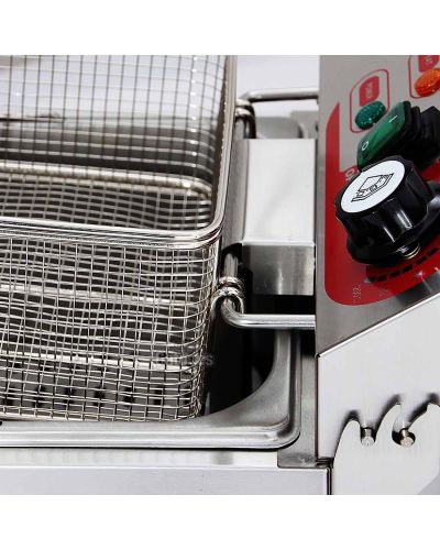 Freidora Profesional Eltron doble cuba 16 litros (8+8) - cesta